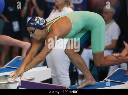 Cyrielle Duhamel , Women Heat 200 M Butterfly during the French Elite Swimming Championships on June 14, 2023 in Rennes, France - Photo Laurent Lairys / DPPI Stock Photo