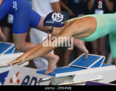 Cyrielle Duhamel , Women Heat 200 M Butterfly during the French Elite Swimming Championships on June 14, 2023 in Rennes, France - Photo Laurent Lairys / DPPI Stock Photo