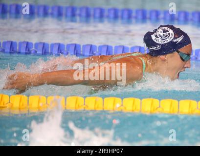 Cyrielle Duhamel , Women Heat 200 M Butterfly during the French Elite Swimming Championships on June 14, 2023 in Rennes, France - Photo Laurent Lairys / DPPI Stock Photo