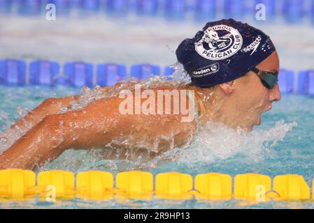 Cyrielle Duhamel , Women Heat 200 M Butterfly during the French Elite Swimming Championships on June 14, 2023 in Rennes, France - Photo Laurent Lairys / DPPI Stock Photo