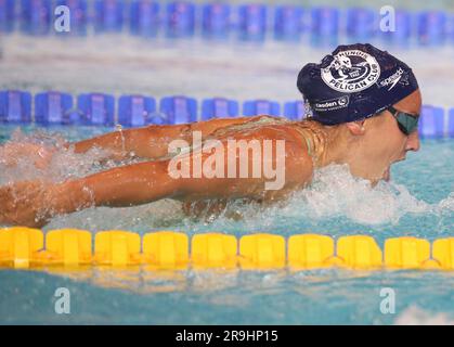 Cyrielle Duhamel , Women Heat 200 M Butterfly during the French Elite Swimming Championships on June 14, 2023 in Rennes, France - Photo Laurent Lairys / DPPI Stock Photo