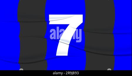 Blue footballer's number on a football jersey. 11 Numbered print. Sports  tshirt jersey. Sports, olympiad, euro 2024, gold cup, world championship  Stock Vector Image & Art - Alamy