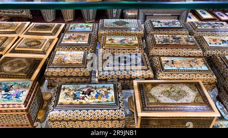 Persian Handmade Home Decor - Persian Texture and pattern - Abstract ornament, Middle Eastern Stock Photo
