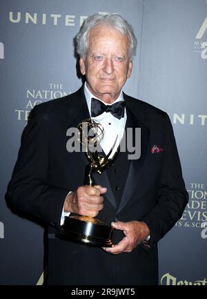 Pasadena, USA. 27th June, 2023. British actor and legendary American soap opera actor Nicolas Coster died at 89 years old in Florida on June 26, 2023. Nicolas Coster 44th Annual Creative Arts Emmy Awards Held at the Pasadena Civic Center on April 28, 2017 @ Steven Bergman/AFF-USA.com Credit: AFF/Alamy Live News Stock Photo