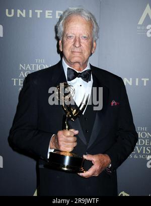 Pasadena, USA. 27th June, 2023. British actor and legendary American soap opera actor Nicolas Coster died at 89 years old in Florida on June 26, 2023. Nicolas Coster 44th Annual Creative Arts Emmy Awards Held at the Pasadena Civic Center on April 28, 2017 @ Steven Bergman/AFF-USA.com Credit: AFF/Alamy Live News Stock Photo