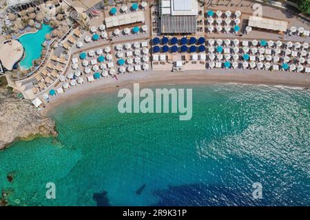 ale beach Albanian Riviera Paradise Stock Photo - Alamy