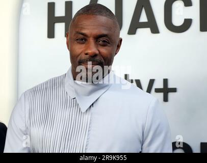 Idris Elba attending the world premiere of Apple TV+ series Hijack, at BFI Southbank in London. Picture date: Tuesday June 27, 2023. Stock Photo
