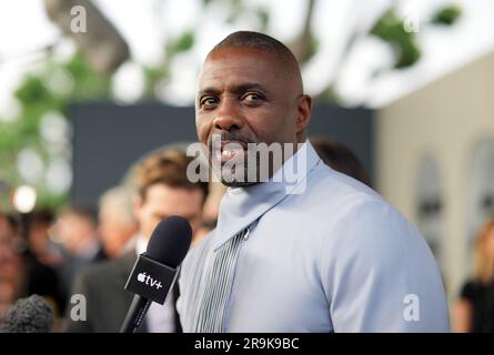 Idris Elba attending the world premiere of Apple TV+ series Hijack, at BFI Southbank in London. Picture date: Tuesday June 27, 2023. Stock Photo