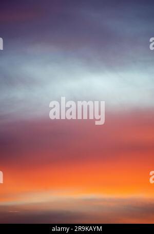 Colourful sunrise Stock Photo