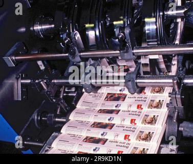 printing daily newspaper, France Stock Photo