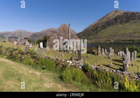 St Dubhthac's Church in the western highlands of scotland. Stock Photo