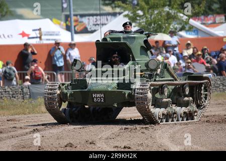 Tank, Infantry, Mk I, Matilda I (A11) was a British infantry tank of the Second World War. Tankfest 23, Bovington, UK Stock Photo