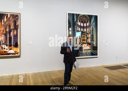 London, UK, 12th June 2023, A new exhibition at the Tate Modern opened on  the 12th of June called Capturing the Moment. It is a journey through  painting and photography. The exhibition