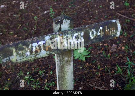 Walking Tracks, SIgatoka Sand Dunes National Park, Fiji. Stock Photo