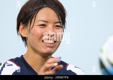 Chiba, Japan. 27th June, 2023. Saki Kumagai (JPN) Football/Soccer : Japan Women's National team training camp at JFA YUME Field, in Chiba, Japan . Credit: YUTAKA/AFLO SPORT/Alamy Live News Stock Photo