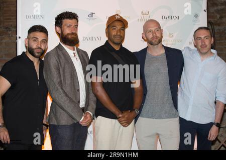 Italy. 27th June, 2023. Vincent Stuart, Sam Blythe, Ester Bonafede