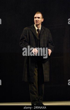 Ralph Fiennes performs Samuel Beckett’s First Love in a world premiere production presented by The Gate Theatre Dublin and its artistic director Michael Colgan as part of the month-long celebrations of the annual Sydney Festival. The NIDA Parade Theatre, Sydney, Australia. 08 January 2007. Stock Photo