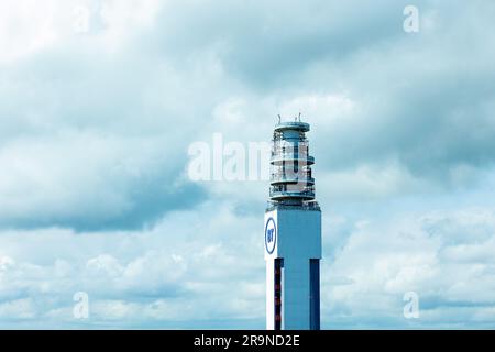 The BT Tower in Birmingham City Centre. Stock Photo