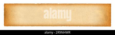 Vertical narrow old paper fantasy style scroll isolated Stock Photo - Alamy