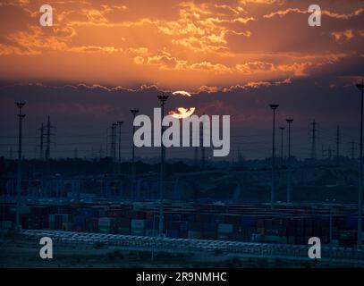 Ancient Ashdod, in its modern incarnation, is now the sixth-largest city in Israel. Located on the Mediterranean coast, it has become one of the most Stock Photo