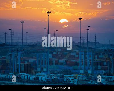 Ancient Ashdod, in its modern incarnation, is now the sixth-largest city in Israel. Located on the Mediterranean coast, it has become one of the most Stock Photo