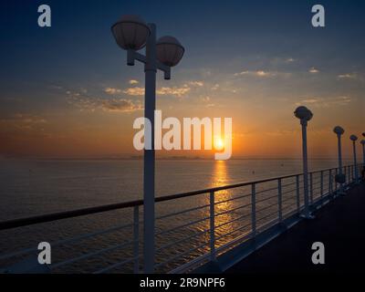 It's easy to see the appeal of cruising, sometimes: fine food cooked for you around the clock, all the drinks you can hold, everything taken care of, Stock Photo