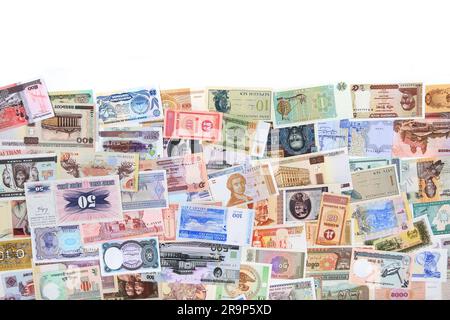 banknotes from the all world as very nice finance background Stock ...