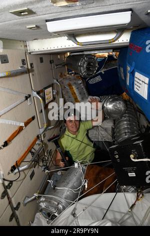 Zarya Module Space Flight Simulator Interior of Zarya ISS module Stock Photo - Alamy