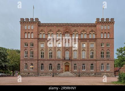 AF Borgen is the house of The Academic Society, a student organisation i Lund, Sweden, July 17, 2022 Stock Photo