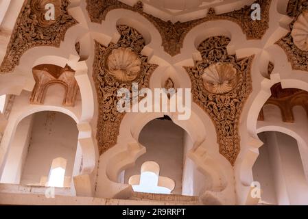 Historic Koubba el-Baadiyn in Marrakech from the Almoravids period, Morocco Stock Photo
