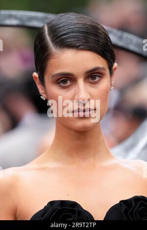 Anya Chalotra poses for photographers upon arrival at the World