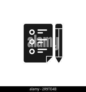 Streamlining Tasks with a Document List Todo System Stock Vector Image ...