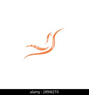 Bird Abstract Simple Logo. Bird Nature Logo Stock Vector