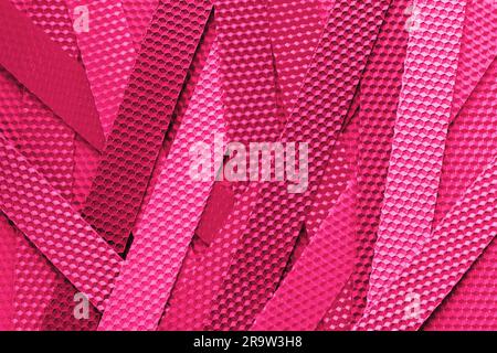 Pink abstract hexagonal background and texture Stock Photo