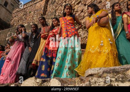 Traditional Bundi Festival in India Stock Photo