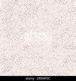 Seamless abstract polka dot pattern. Grey hand drawn drip points on beige background. Stone terrazzo texture, ink blots stain, grain, paint splash, sp Stock Vector