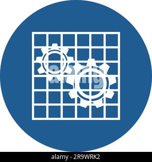 ISO 7010 M027 — install or check guard Stock Vector