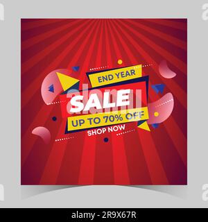 flash sale discount banner template promotion posts. sale banner template design. web banner for mega sale promotion discount sale banner. big offer Stock Vector