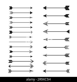 Transform action, many direction arrows line vector icons. Simple  transition outline symbols. Arrow pointing line style collection Stock  Vector Image & Art - Alamy