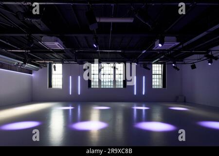 Large studio space. Victoria House Basement, London, United Kingdom. Architect: na , 2021. Stock Photo