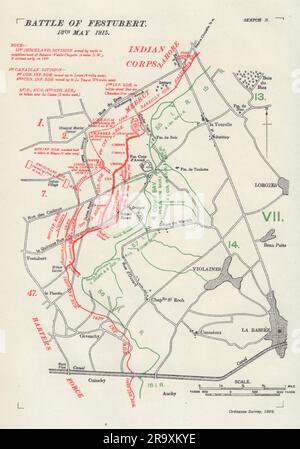 Battle of Festubert 1915 Stock Photo - Alamy