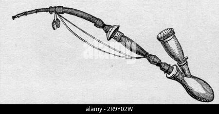 tobacco, tobacco pipes, journeyman's pipe, wood engraving, Germany, 2nd half 19th century, ARTIST'S COPYRIGHT HAS NOT TO BE CLEARED Stock Photo