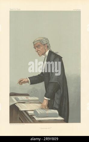 VANITY FAIR SPY CARTOON Robert Alfred McCall 'Ulsterman KC'. Lawyer Ireland 1903 Stock Photo