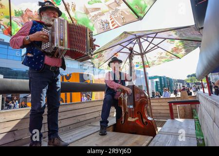 paddock   Atmosphere during thuesday of FORMULA 1 ROLEX GROSSER PREIS VON OSTERREICH 2023 - Jun29 to Jul2 Spielberg, Styria, Austria Stock Photo