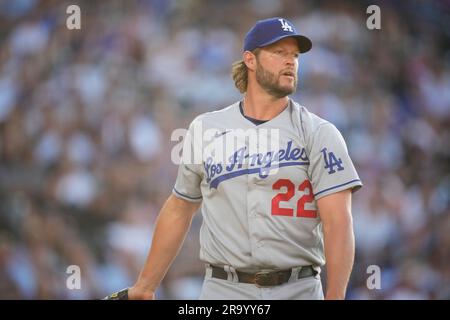 22 June 2023 Los Angeles, California - Julio Urias, Daisy Perez. The Los  Angeles Dodgers Foundation's 2023 Blue Diamond Gala held at Dodger Stadium  in Los Angeles. (Credit Image: © Fs/AdMedia via