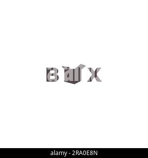 Box Logo Design. Box vector Illustration Stock Vector