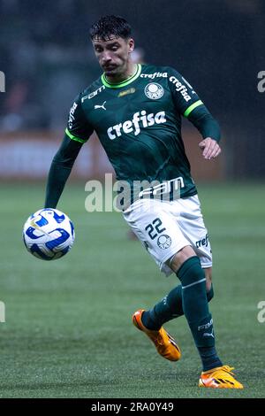 Sao Paulo, Brazil. 30th June, 2023. SP - SAO PAULO - 06/29/2023 - LIBERTADORES 2023, PALMEIRAS X BOLIVAR - Piquerez player of Palmeiras during a match against Bolivar at the Arena Allianz Parque stadium for the Libertadores 2023 championship. Photo: Marcello Zambrana/AGIF/Sipa USA Credit: Sipa USA/Alamy Live News Stock Photo