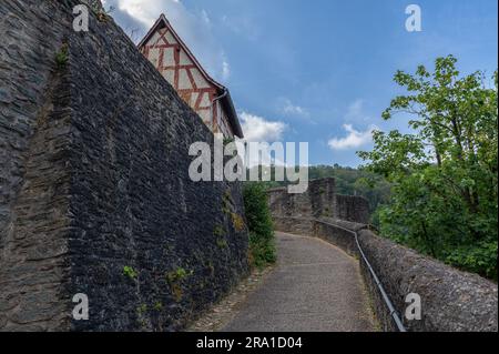 The ruins of Eppstein Castle, Hesse, Germany Stock Photo