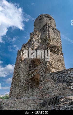 The ruins of Eppstein Castle, Hesse, Germany Stock Photo