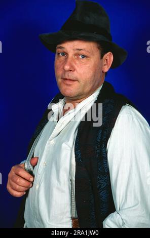 Walter Plathe, deutscher Schauspieler, Portrait, Deutschland, circa 1992. Stock Photo